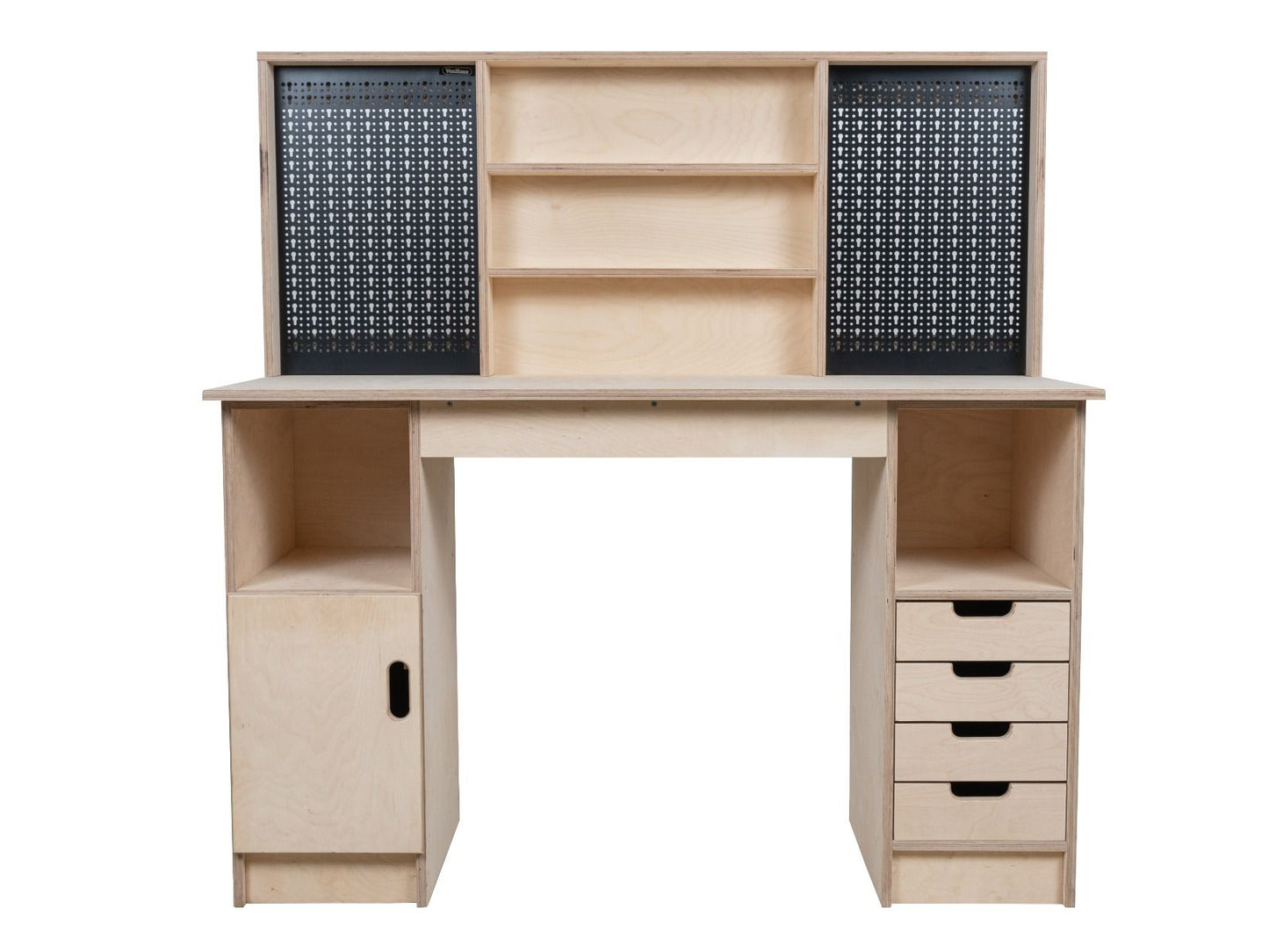 Multi-purpose wooden workbench, storage cabinet Olympus-3