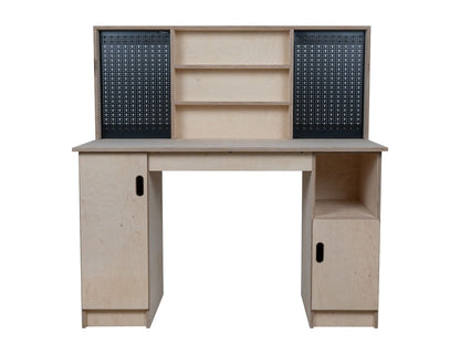 Multi-purpose wooden workbench, storage cabinet Olympus-5